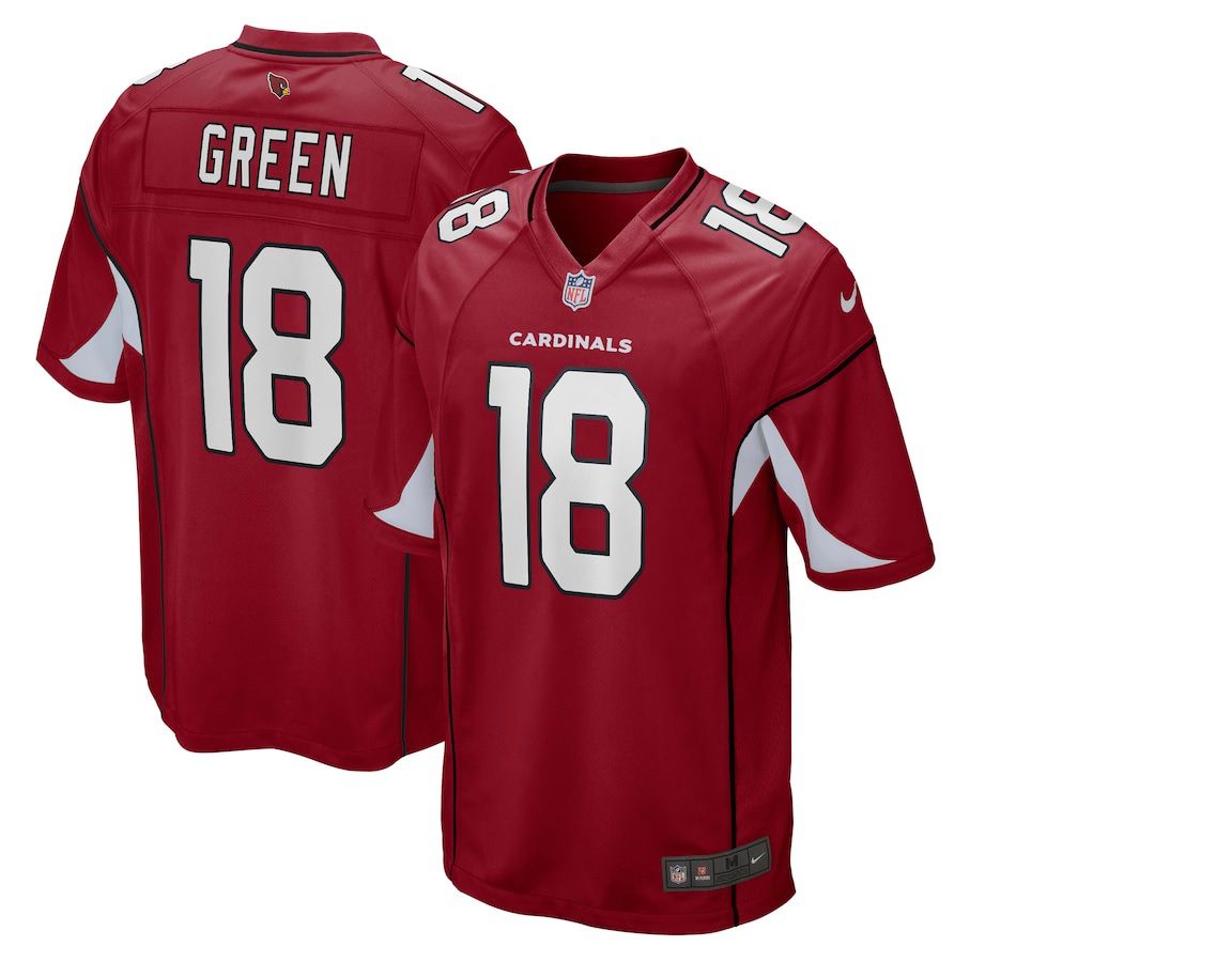 Men Arizona Cardinals #18 A.J. Green Nike Cardinal Game Player NFL Jersey